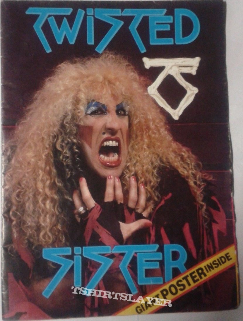 Twisted Sister -  1985 Australian tour programme