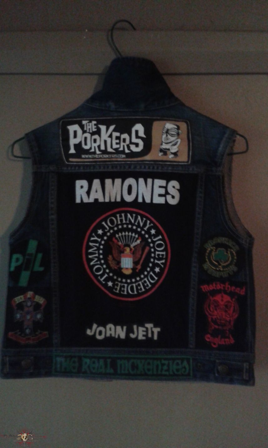 Ramones My 6 year old sons vest.
