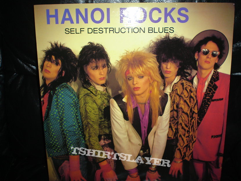 Hanoi Rocks - Self Destruction Blues LP