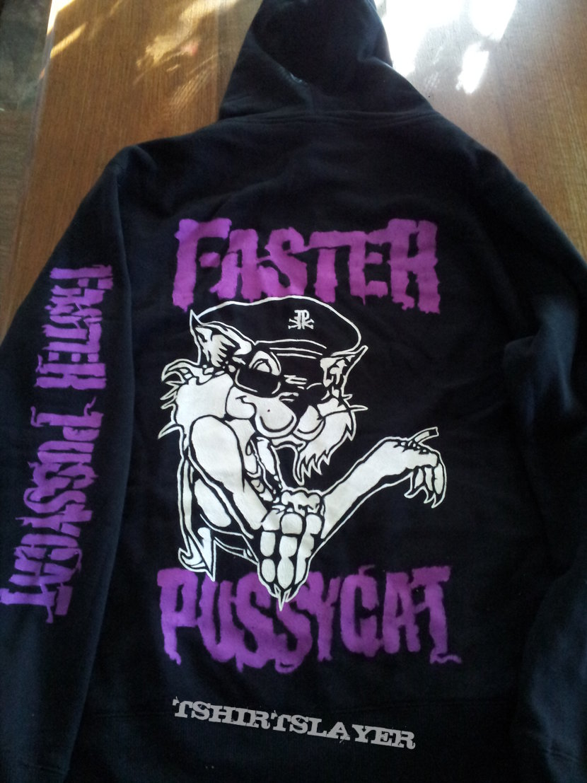 Faster Pussycat DIY hoodie