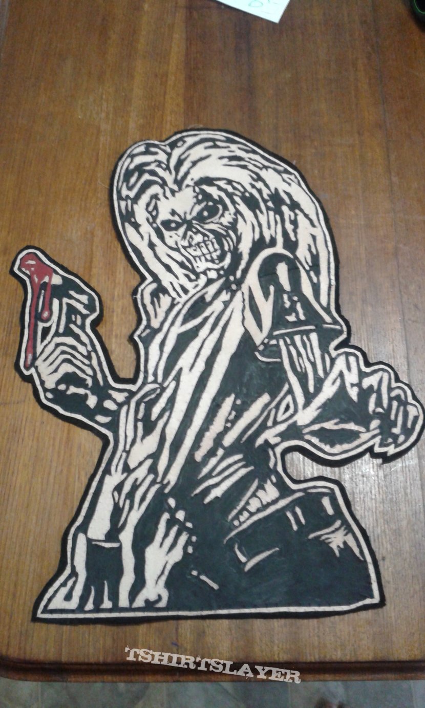 Iron Maiden vest - DIY patches