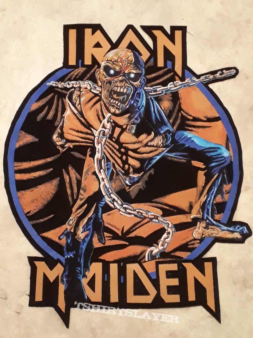 Iron Maiden - Piece Of Mind DIY back patch