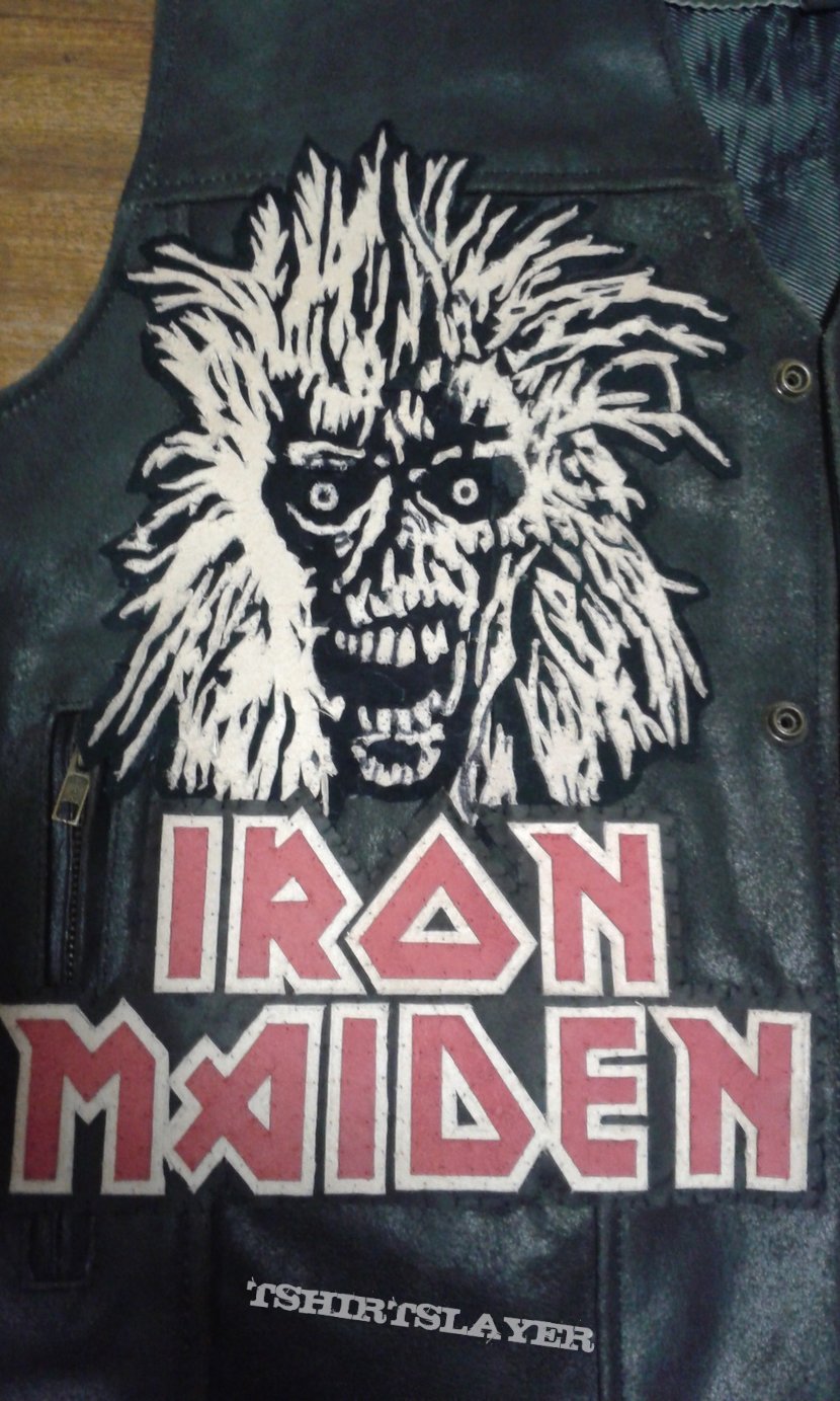 Iron Maiden vest - DIY patches