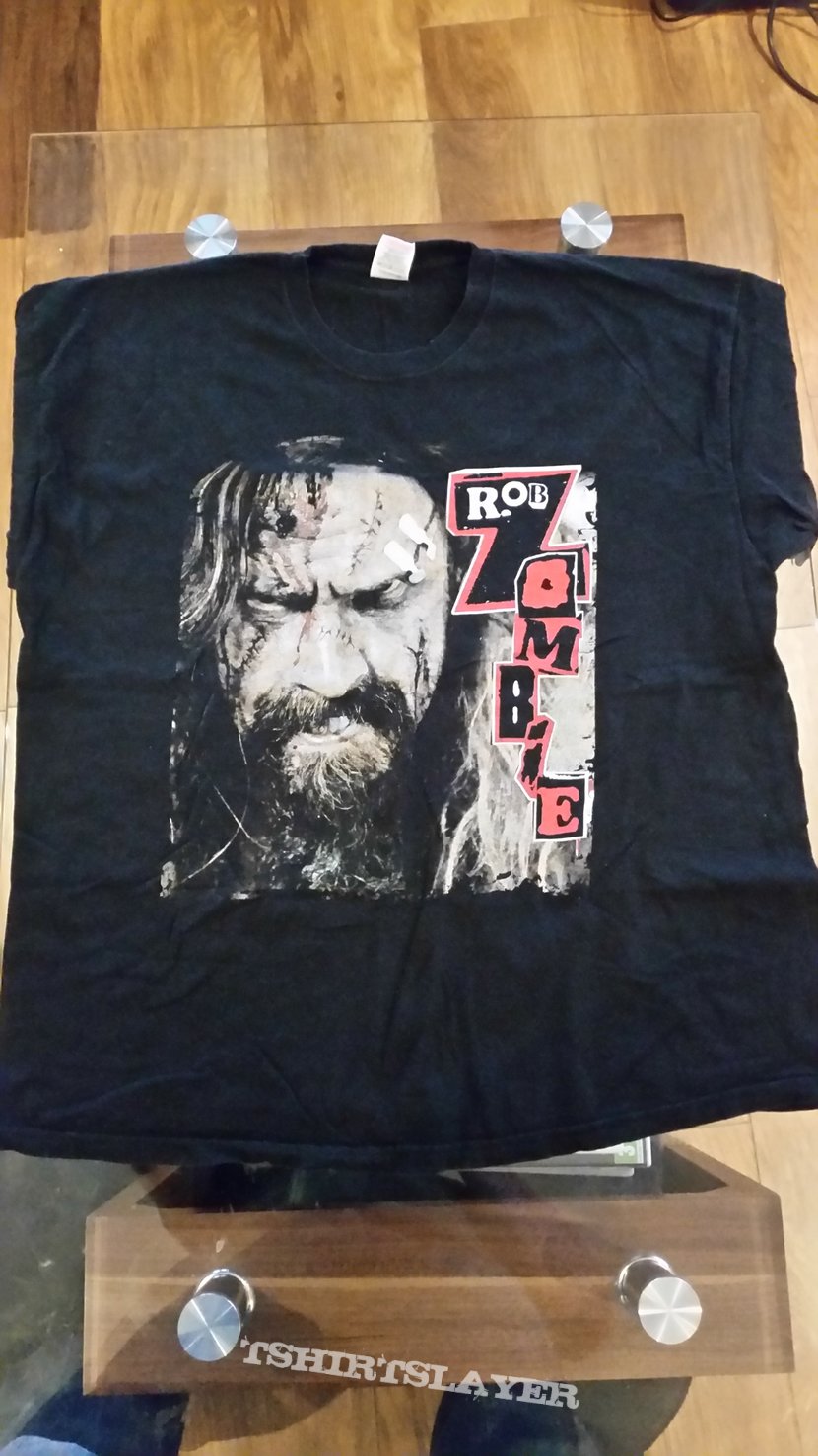 rob zombie bootleg tour shirt