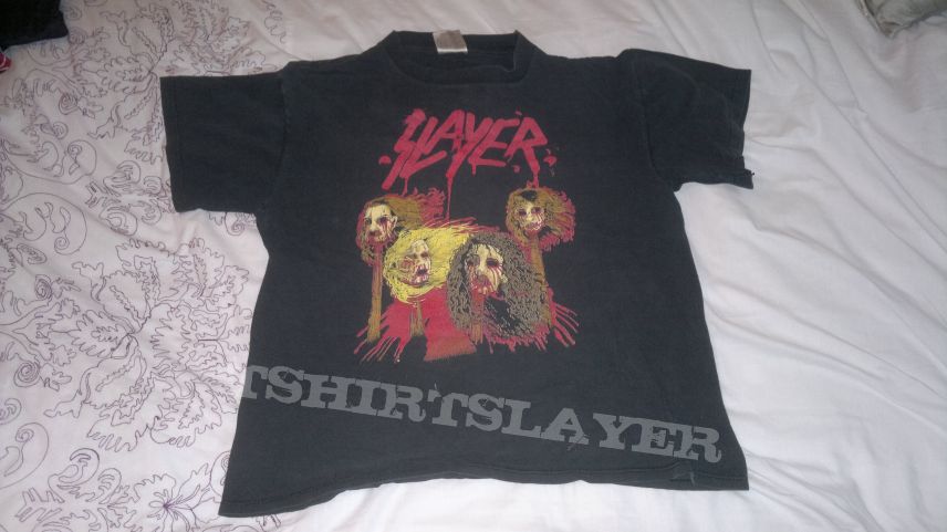 Slayer dead skin mask shirt from 1991