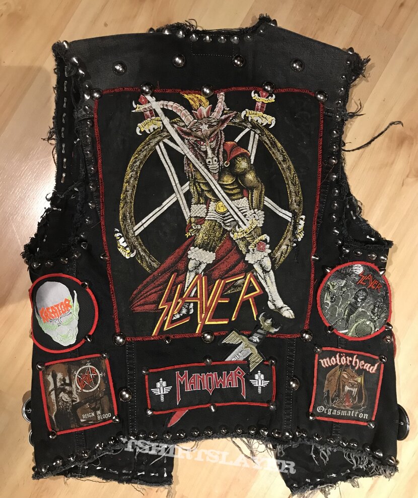 Slayer Black Jeansvest