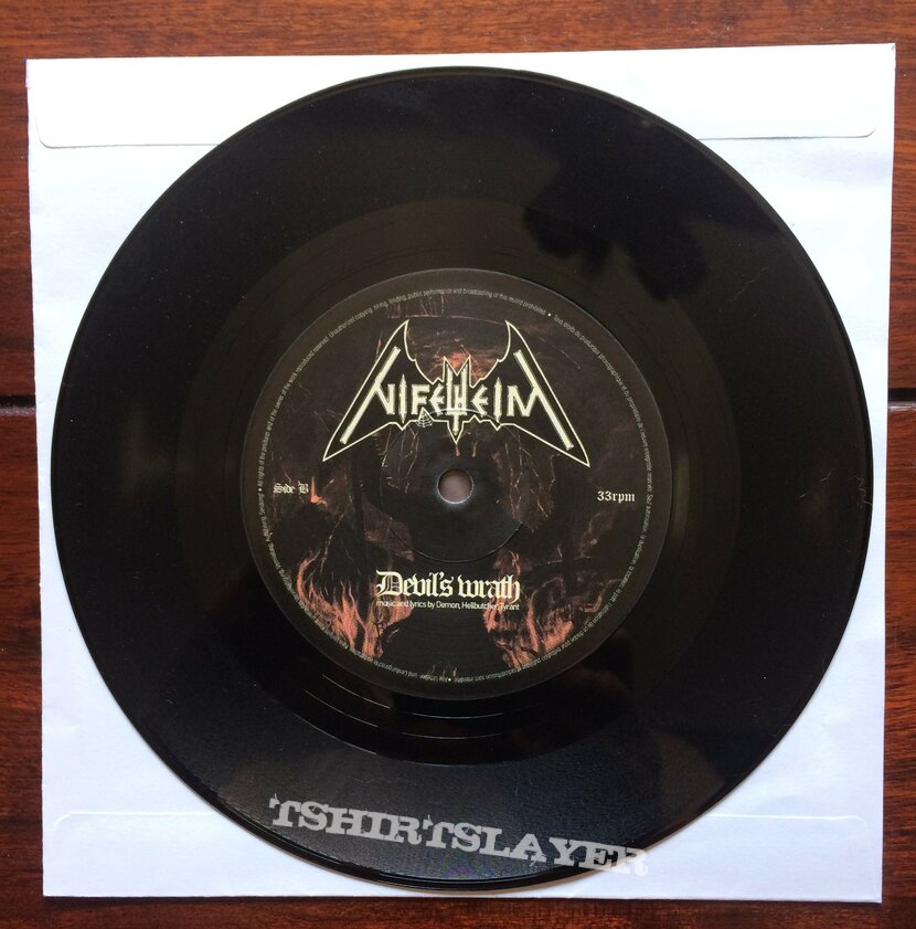  Nifelheim ‎- The Burning Warpath To Hell - Vinyl EP 7&quot;