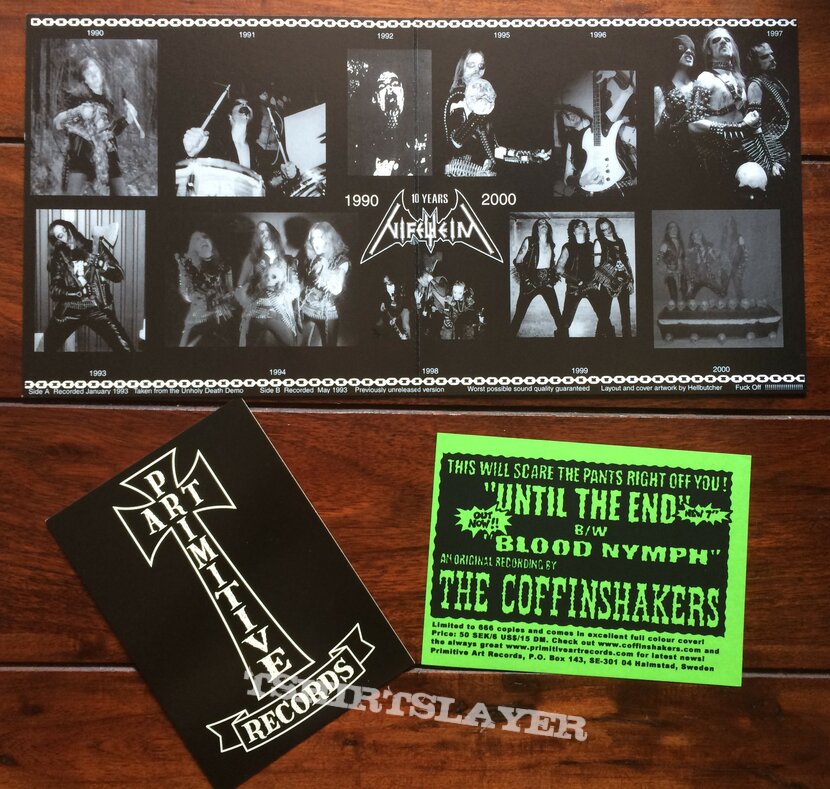  Nifelheim ‎- Unholy Death - Vinyl EP 7&quot;