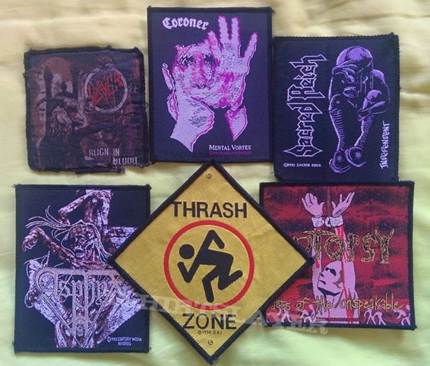 D.R.I. Original vintage patches