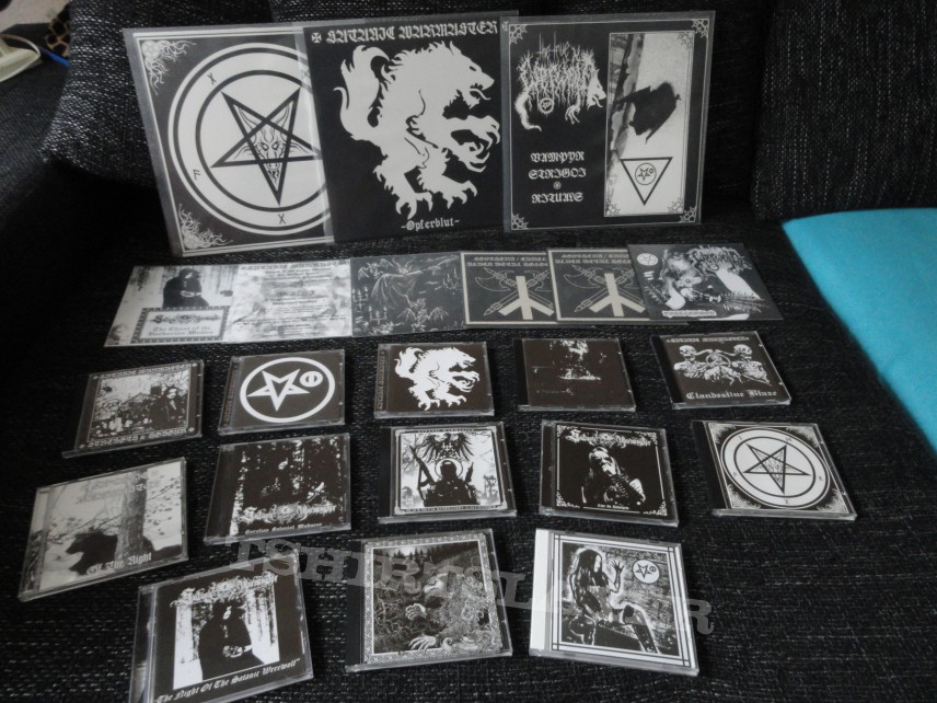 Satanic Warmaster &amp; (the true) Werwolf - CD´s,LP`s 12&quot; and 7&quot; 