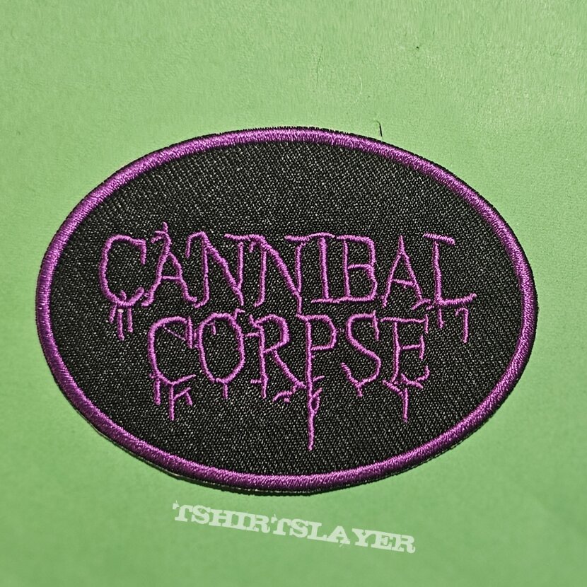 Cannibal Corpse  - Purple Embroidment Patch 