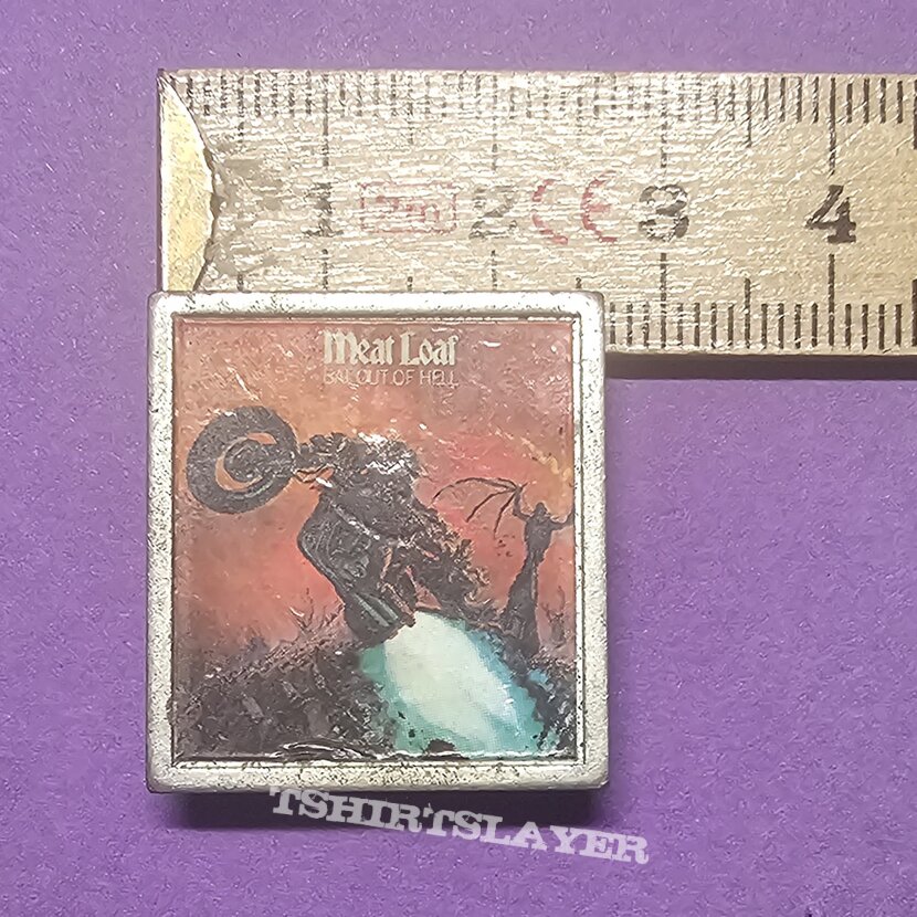 Meat Loaf  - Bat Out Of Hell Metal Pin 