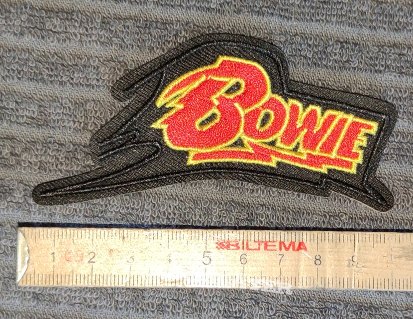 David Bowie  - Logo Patch