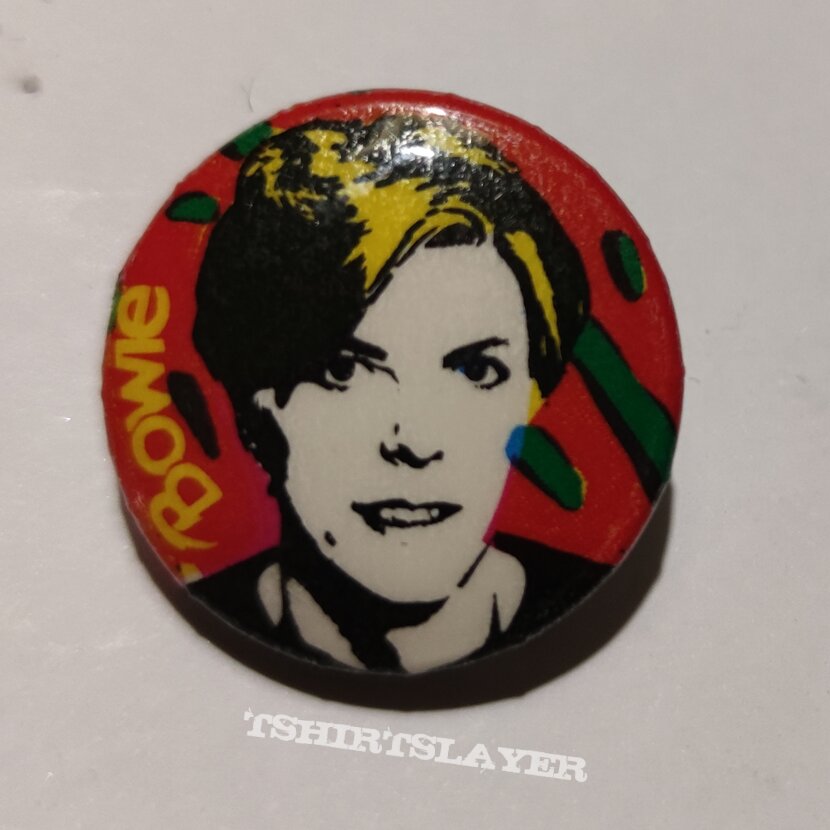 David Bowie 25mm pin