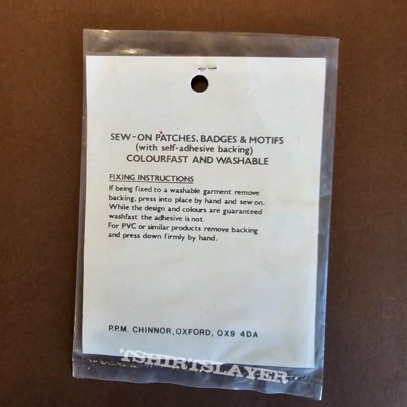 Saxon  - Round Patch Still Sealed 