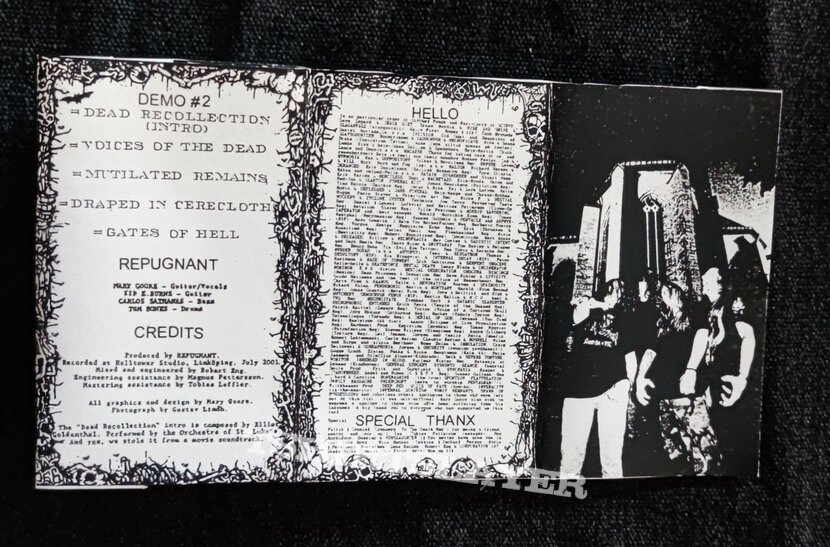 Repugnant - Draped In Cerecloth. Demo #2 2001 Repugnant - Draped In Cerecloth. Demo #2 2001