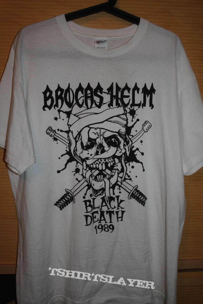 Brocas helm - Black Death shirt