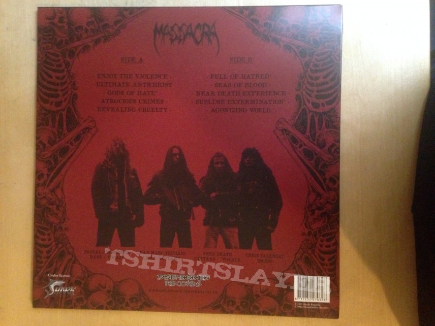 Massacra Enjoy The Violence Vinyl