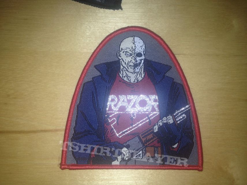 Razor-Shotgun Justice Woven Patch 