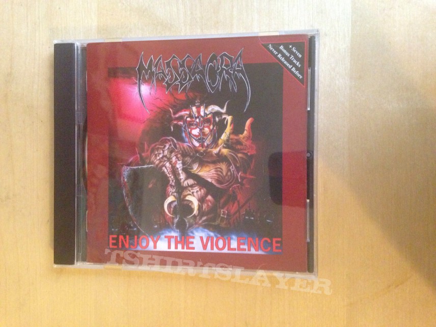 Massacra Enjoy The Violence CD