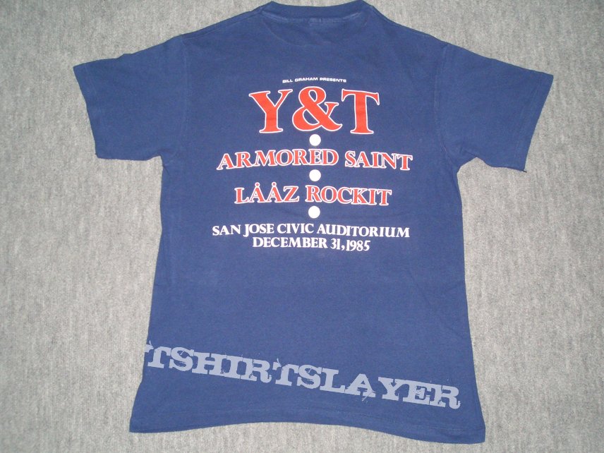 Y&amp;T New Years Eve 1985/86 Festival Shirt