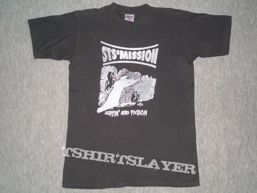 STS 8 Mission - Slippin&#039; into Fiction Japan Tour 1992 Shirt