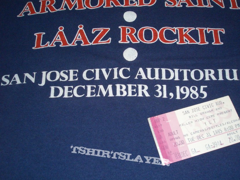 Y&amp;T New Years Eve 1985/86 Festival Shirt