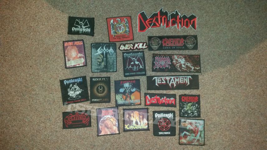 Onslaught Patches in need of a new home 