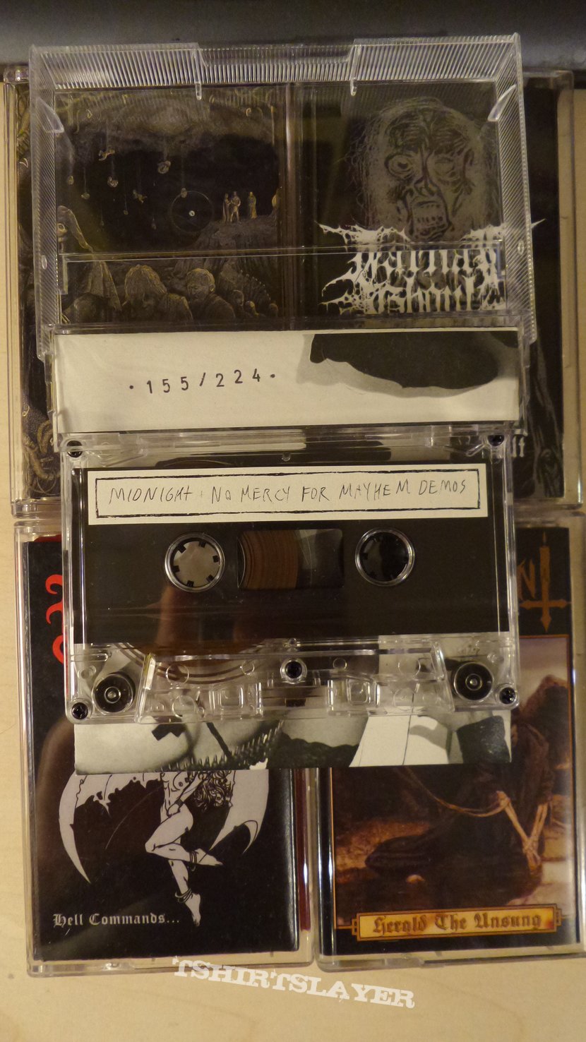 Midnight - No Mercy For Mayhem Demos Demo Tape