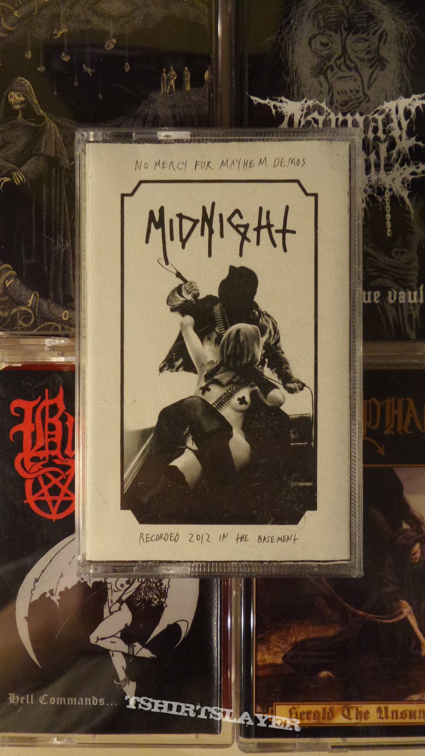 Midnight - No Mercy For Mayhem Demos Demo Tape
