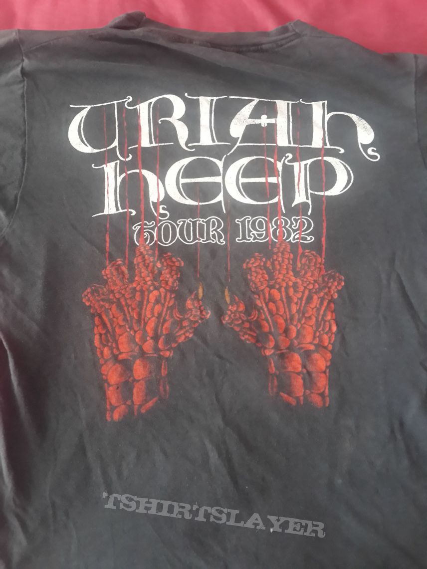 Uriah Heep Abominog Tour 1982 T-shirt