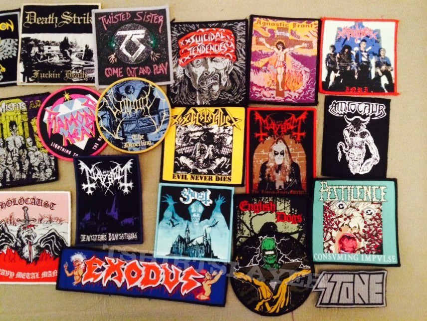 Slayer different patches