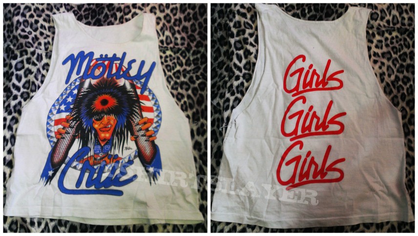 Mötley Crüe &quot;Girls Girls Girls&quot; shirt Crüehead