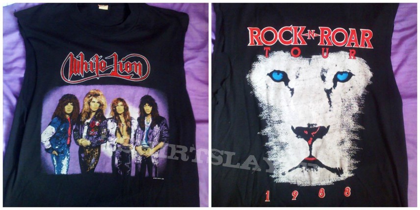 White Lion Rock N&#039; Roar Tour 88&#039; shirt