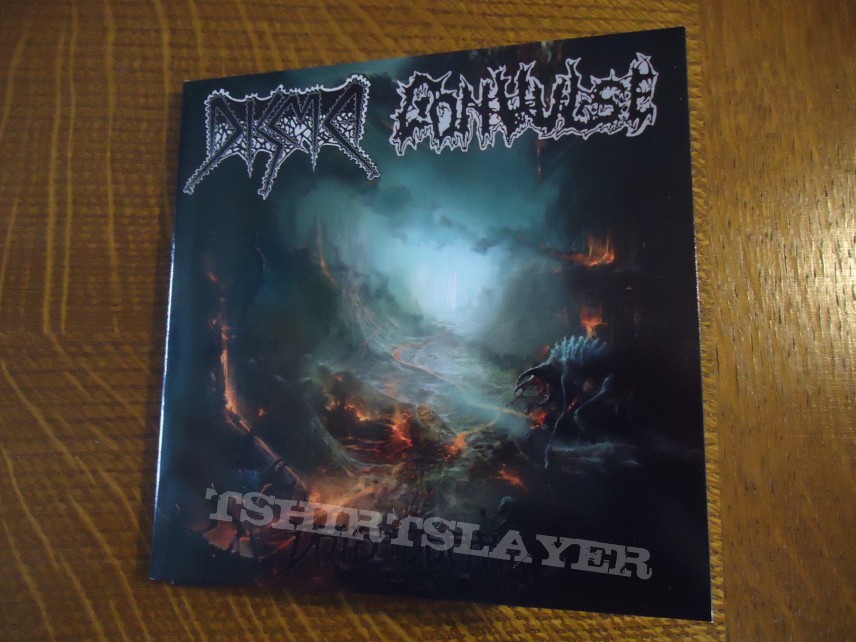 Disma - Convulse Disma/Convulse - Days of Death split 7&#039; inch singel