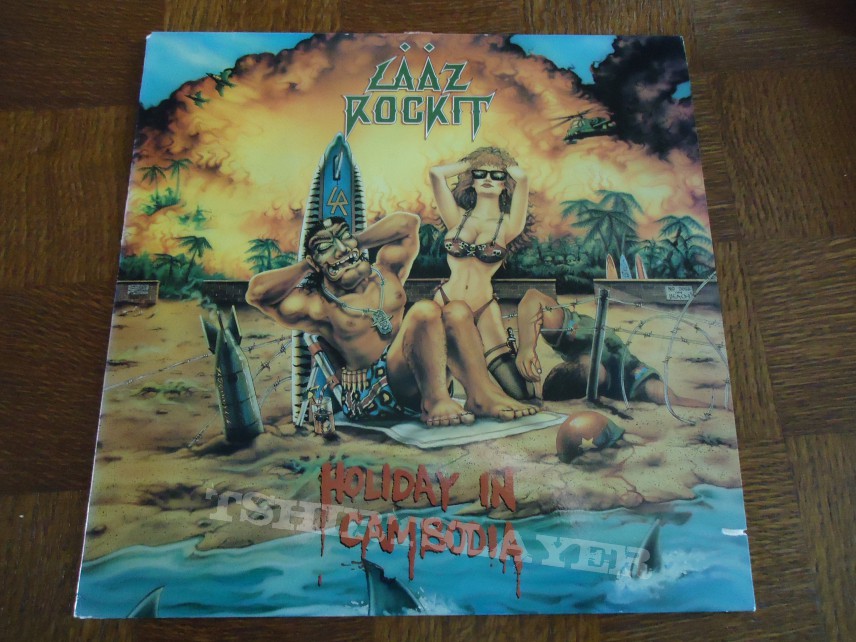 Laaz Rockit - Holiday in Cambodia maxi singel