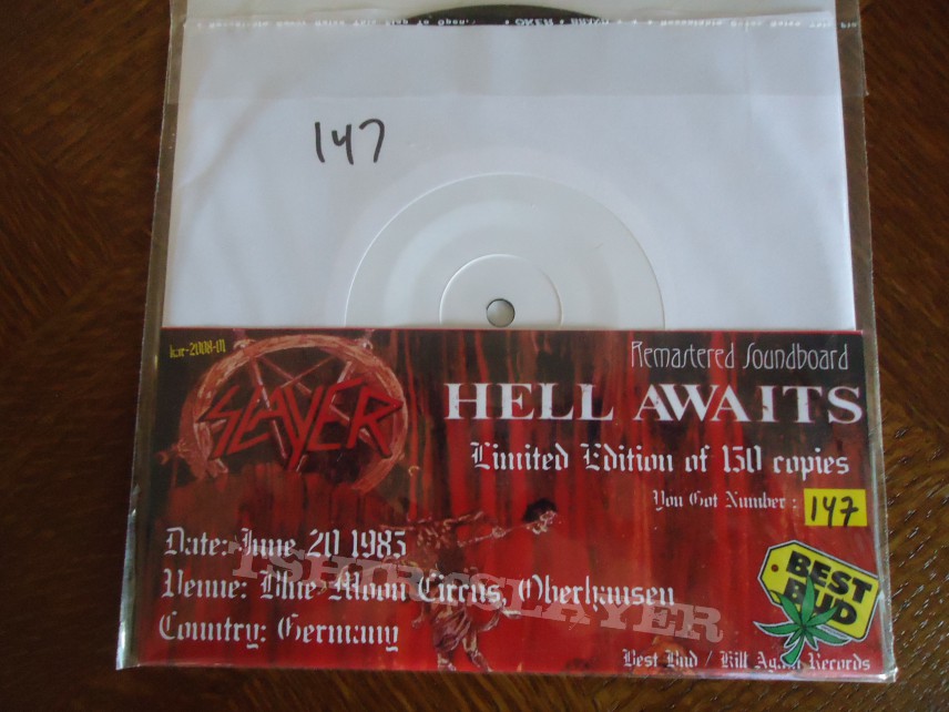 Slayer - Crypts of Eternity/At dawn they Sleep ! singel 7 inch
