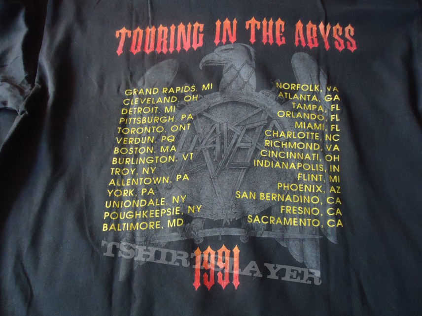 Slayer - European Campaign + Touring in the Abyss  Tour 1990/91