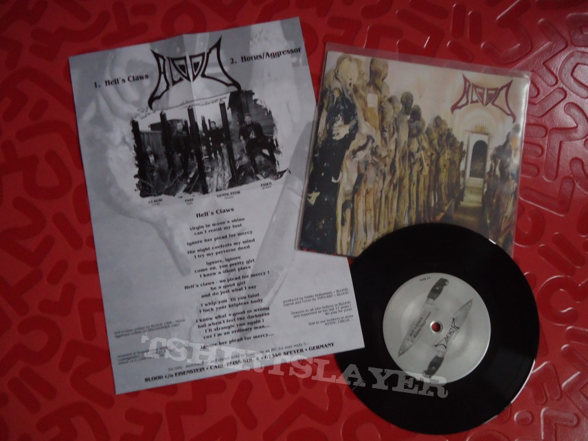 Blood &amp; Mystic Circel split &#039;7 inch