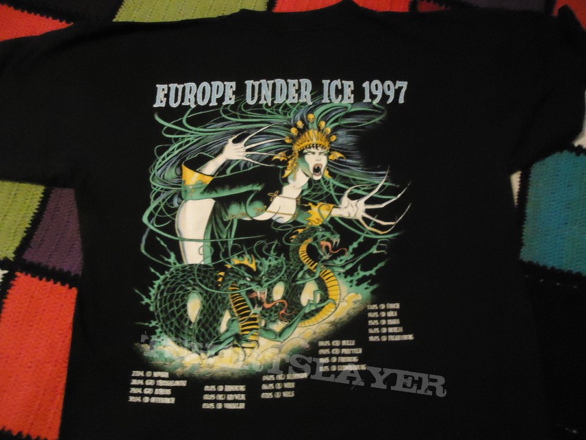 Iced Earth - Europe Under Ice 1997 Tour Shirt