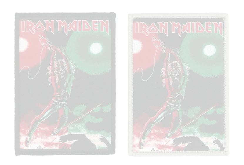 IRON MAIDEN - Live at the Rainbow patches