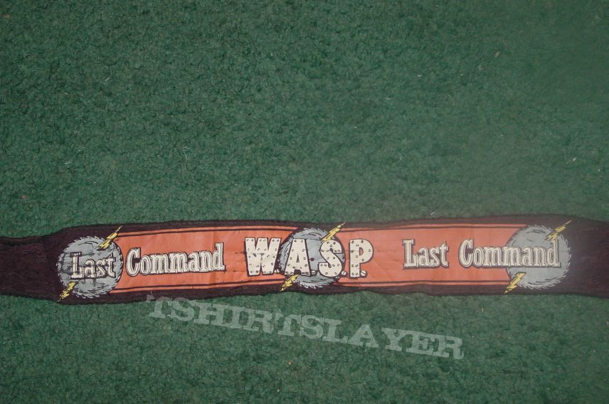 Other Collectable - W.A.S.P. last command tour headband 1986 