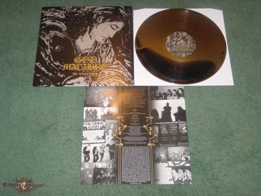 God Macabre - The Winterlong black and gold vinyl reissue 