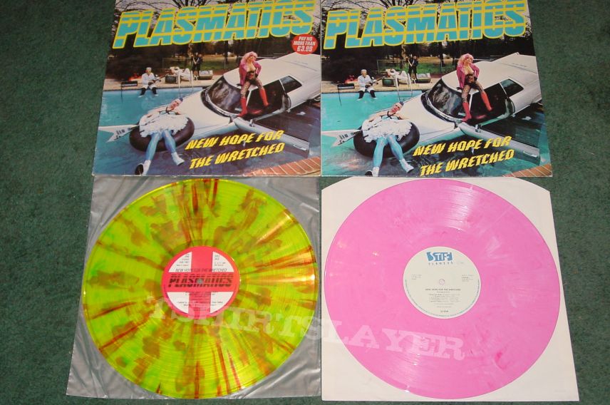 Plasmatics New Hope For The Wretched colored vinyl versions