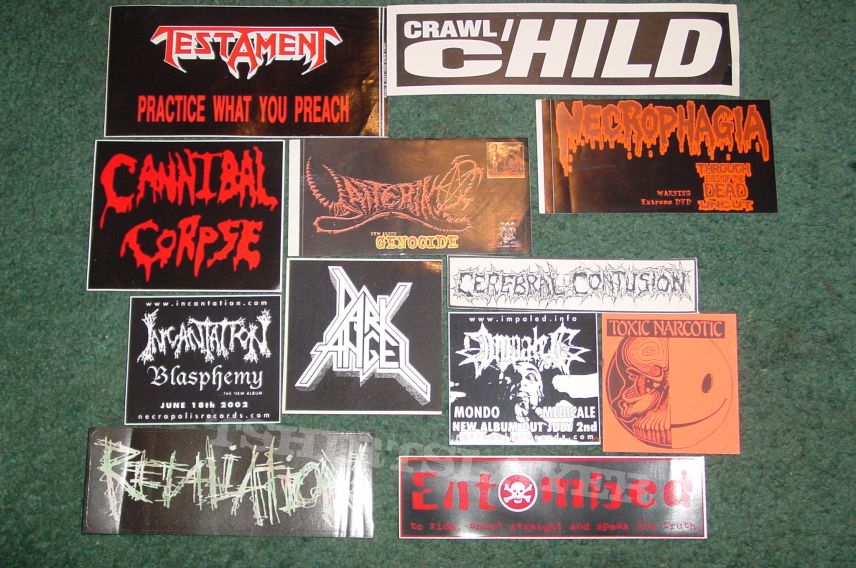 Marduk  early 90s to 2000 era stickers 