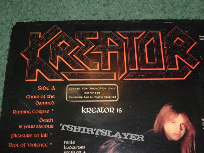 Kreator - Pleasure To  Kill Radio Station Promo 