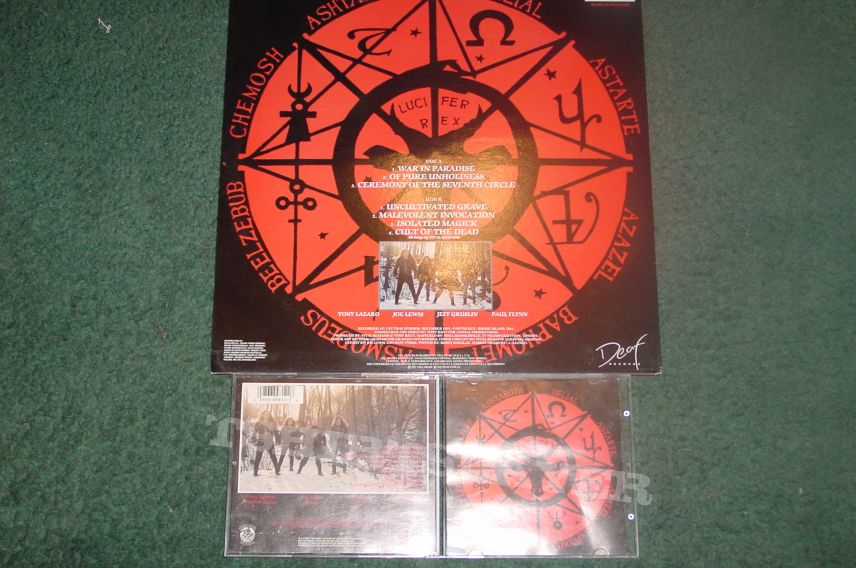 Other Collectable - Vital Remains let us pray original vinyl and cd pressings 