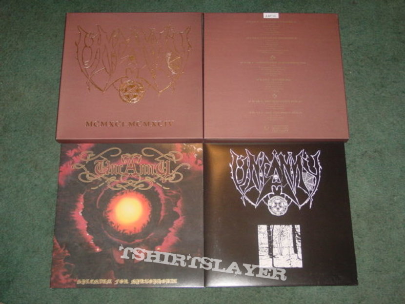 Uncanny,Mordicus,Resurrection vinyl and cd