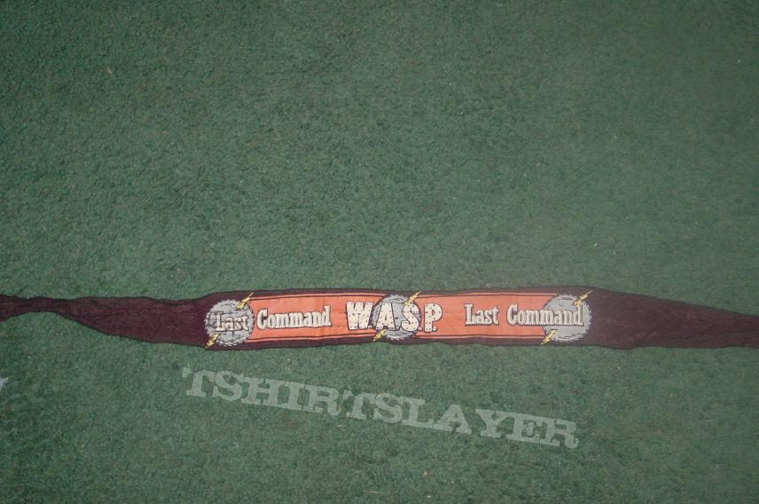 Other Collectable - W.A.S.P. last command tour headband 1986 