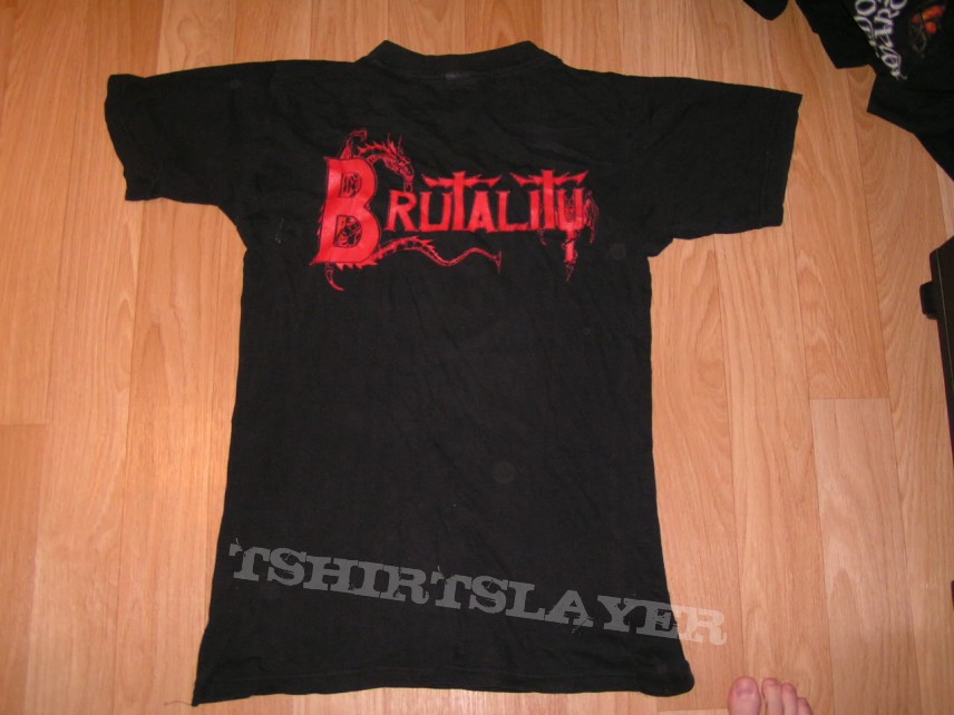 Brutality - When the sky turns black shirt 